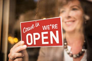 We're open sign for Federal Disability Retirement