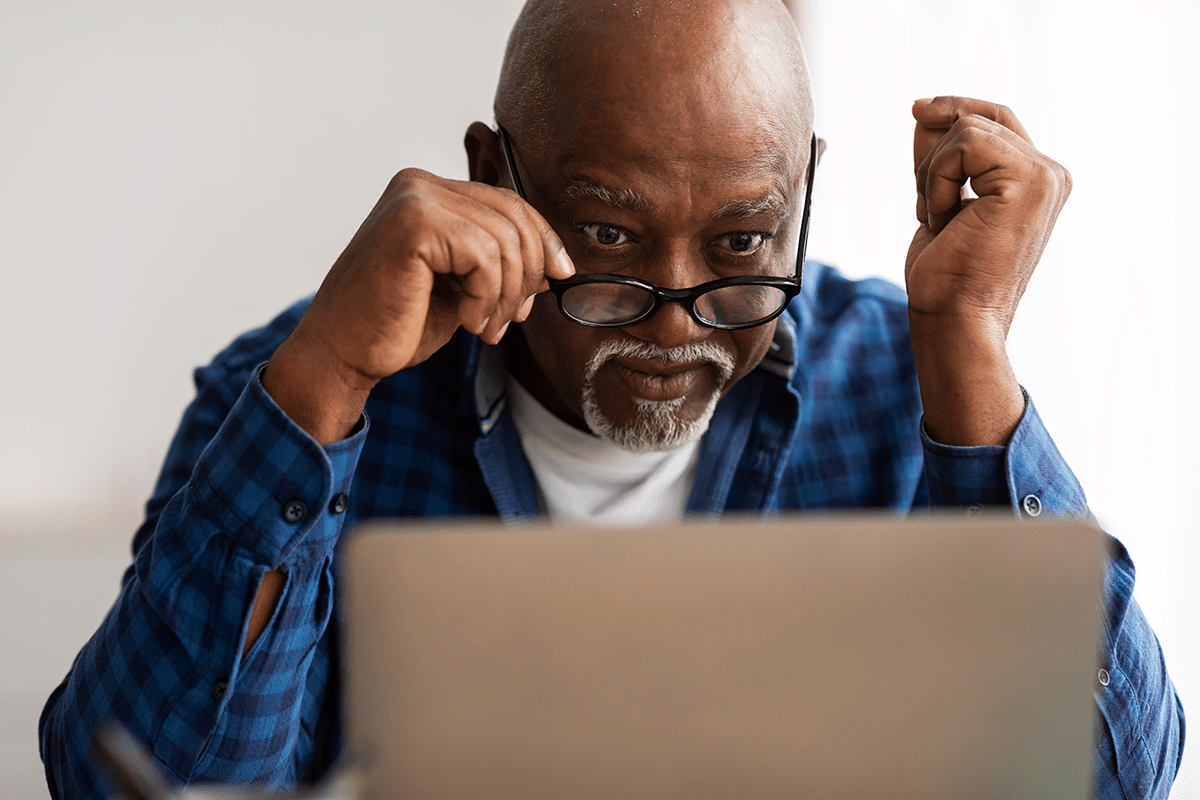 Eligibility for Federal Disability Retirement A federal worker looking at a computer